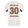 Bayer Leverkusen Jeremie Frimpong #30 Bortatröja 2024-25 Korta ärmar